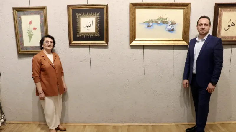 Trabzon’da Türk İslam Sanatları Sergisi Açıldı