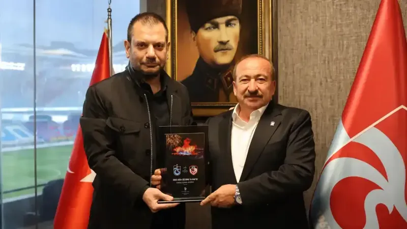 Trabzonspor Karşılaşma Öncesi Dostluk Yemeği Düzenledi